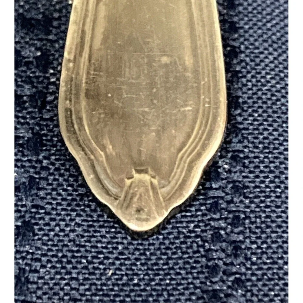 Vtg 30s Hadley Oneida Hotel Plate Cocktail/Seafood Fork Silverplate 6